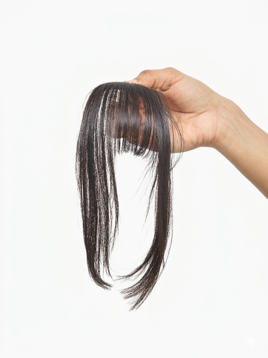 Wispy Clip-In Bangs