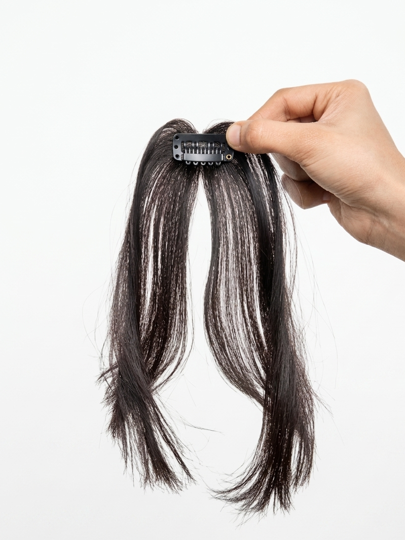 Curtain Clip-In Bangs