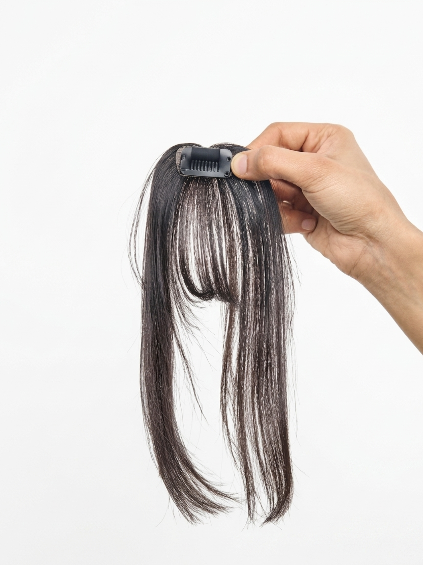 Wispy Clip-In Bangs
