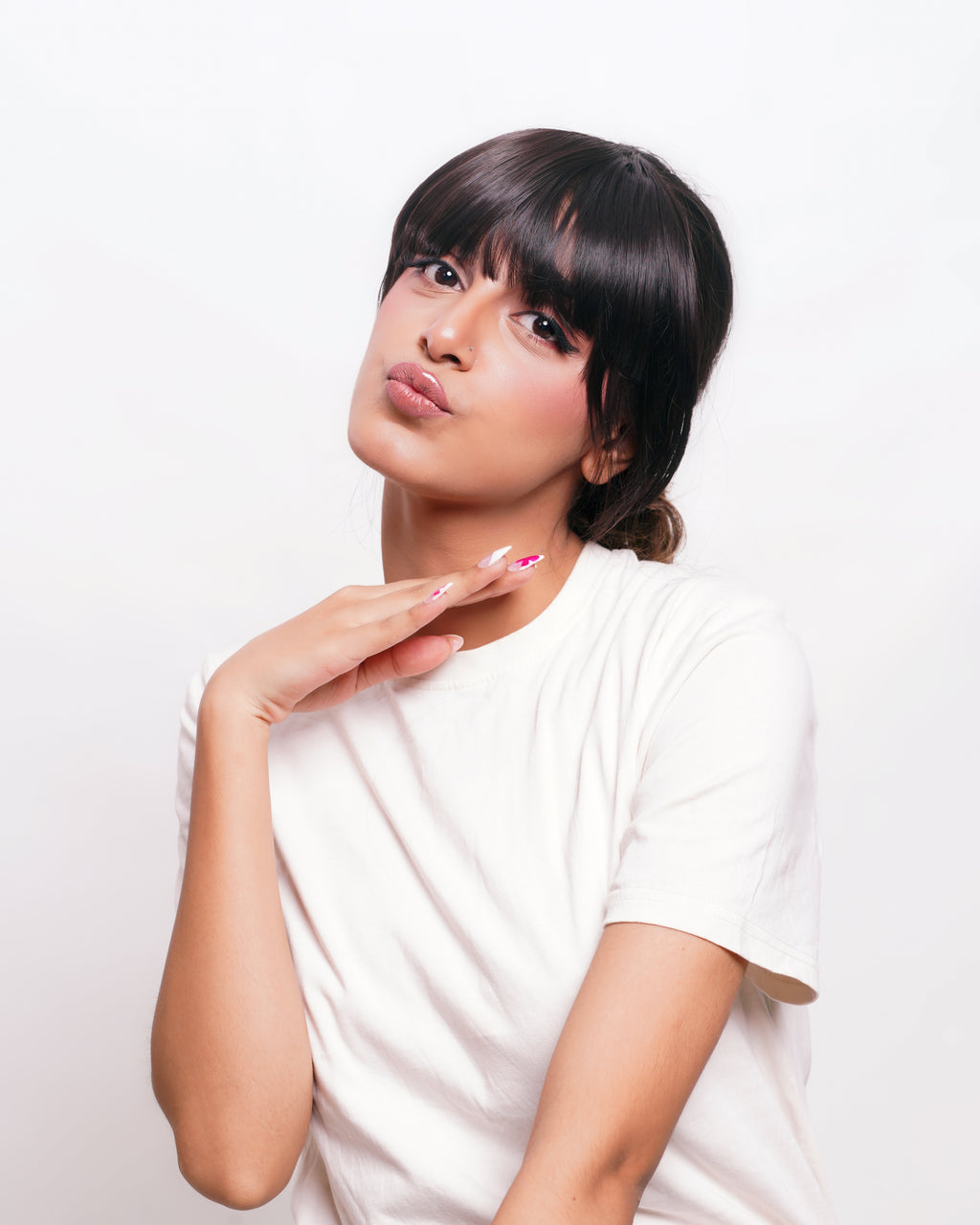 Classic Front Bangs Clip-In